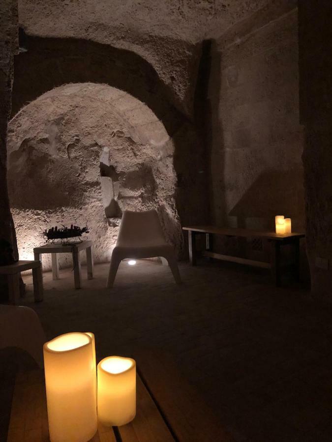 Gli Ipogei Nel Cuore Di Matera Villa Exteriör bild