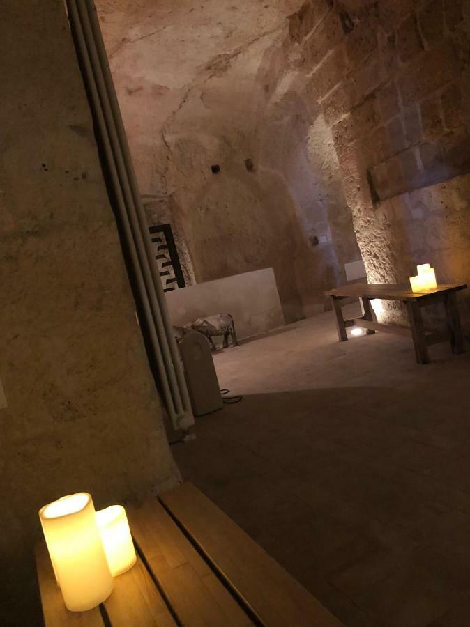 Gli Ipogei Nel Cuore Di Matera Villa Exteriör bild